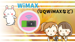 WiMAX（UQWiMAXなど）
